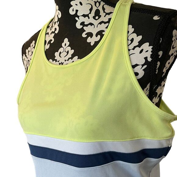 Adidas Women's Club Tennis Tank Semi Frozen Yellow CE1481 L - Picture 6 of 12